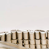 1963 Rolex Datejust 36 Watch 1601 Oyster Perpetual White Gold Bezel & S.S. Case and Jubilee Bracelet