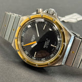 Vintage Heuer Regatta 134.505 Automatic Watch Yacht Timer 40mm S.S. Original Bracelet