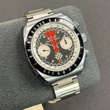Vintage LeJour Super Meangraf Motorsport Chronograph Watch 39mm France ALL S.S.