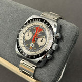 Vintage LeJour Super Meangraf Motorsport Chronograph Watch 39mm France ALL S.S.