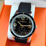 bell-ross-golden-heritage-br123-95-sp-automatic-black-dial-front-view