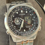 Citizen Promaster Air Eco-Drive JZ1060-76E Pilot Watch ALL SS Box Papers Japan