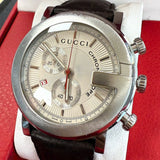 GUCCI Chronoscope Watch 101M Quartz Chronograph 44mm Date – Original Strap