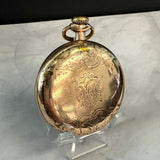 1917 ILLINOIS Pocket Watch 16s 19 Jewels Grade 306 ADJ Openface 10K GF