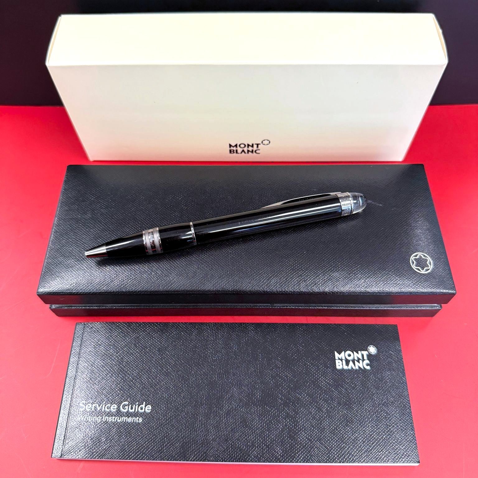 Montblanc StarWalker Midnight Black Ballpoint Pen MB105657 New in