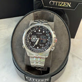 Citizen Promaster Air Eco-Drive JZ1060-76E Pilot Watch ALL SS Box Papers Japan