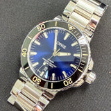 Oris Aquis Date Automatic Watch 01 733 7730 Blue Dial 43.5mm Date ALL S.S.