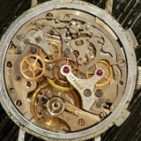 POSTALA Military Doctor's Watch Landeron 39 Chronograph Wristwatch