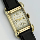 1940 GRUEN Watch Fancy Lugs - Diamond Dial Vintage Manual Wristwatch - In BOX!