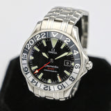 OMEGA Seamaster 300 GMT Watch “50th Anniversary” Chronometer Automatic Wristwatch