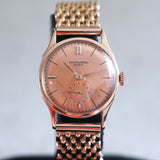 Historic and Exceedingly Rare Patek Philippe Wristwatch Ref. 1515 Truly Exceptional 18K Rose Gold