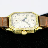 1927 ELGIN Watch Art Deco 7 Jewels Cal. Grade 430 Vintage Wristwatch