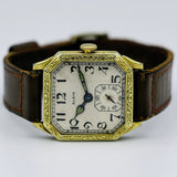 1927 ELGIN Watch Art Deco 7 Jewels Cal. Grade 430 Vintage Wristwatch