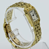 Arte d'Oro Ladies Wristwatch 18k Yellow Gold Diamond Bezel Swiss Movement Watch