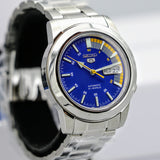 BRAND NEW! SEIKO 5 Automatic Wristwatch "Speed Racer" 21 Jewels Ref. SNKK27 Display Back Watch