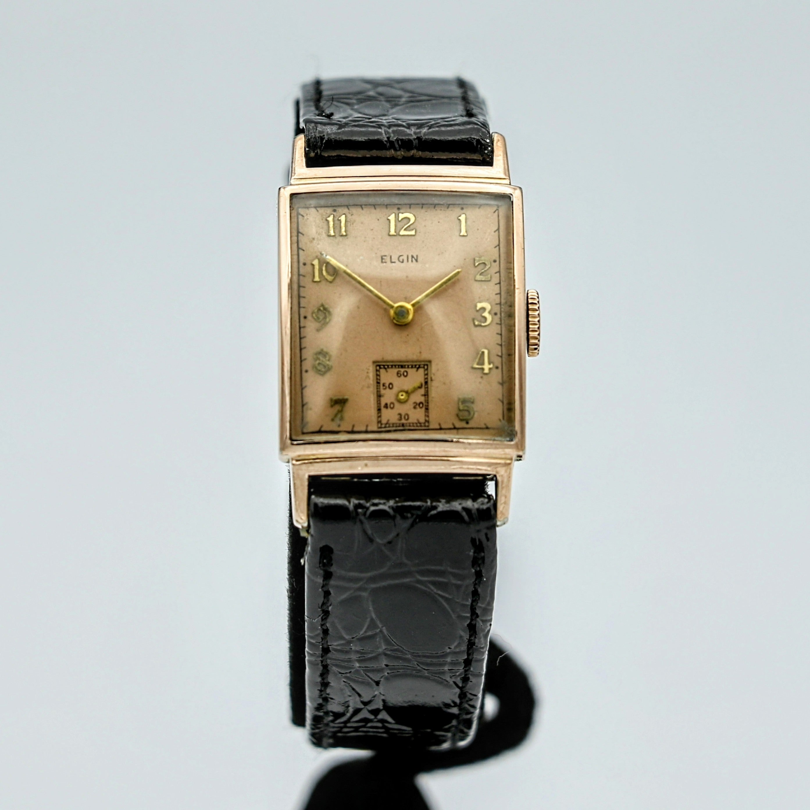 Elgin Watch 15 Jewels Wrist Watch Second Hand Vintage 1942 ELGIN