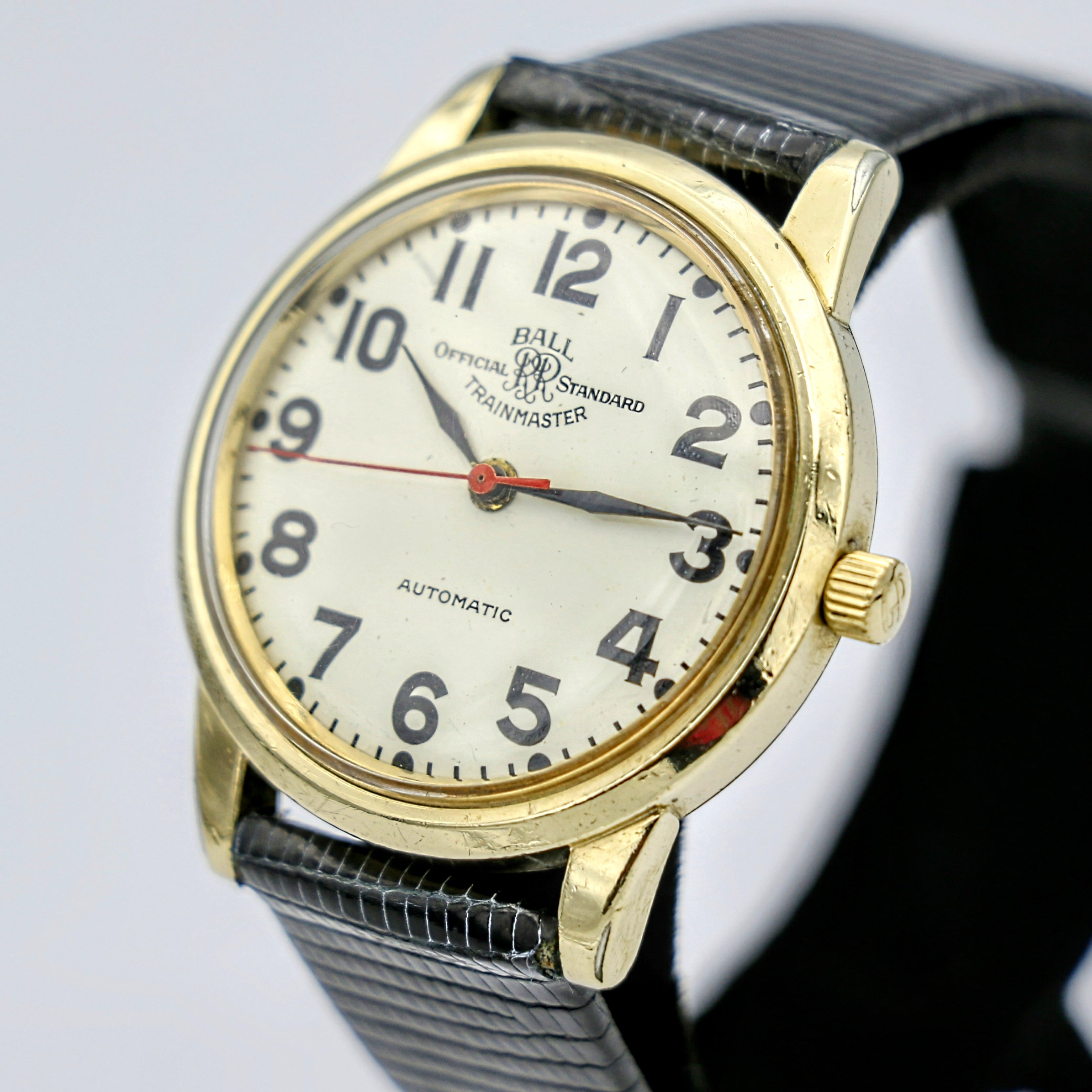 1970 BALL Watch Official RR Standard Trainmaster 25 Jewels Vintage