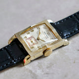 Vintage GRENNCO By AUREOLE Watch Fancy Case 17 Jewels Swiss Made Wristwatch