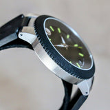 MOVADO Sport Edge Watch Black Dial Ref. 54.30.1286 Stainless Steel Case Wristwatch