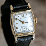 1951-52 HAMILTON Emery Wristwatch 10K G.F. Watch Grade 747 U.S.A. Made Watch