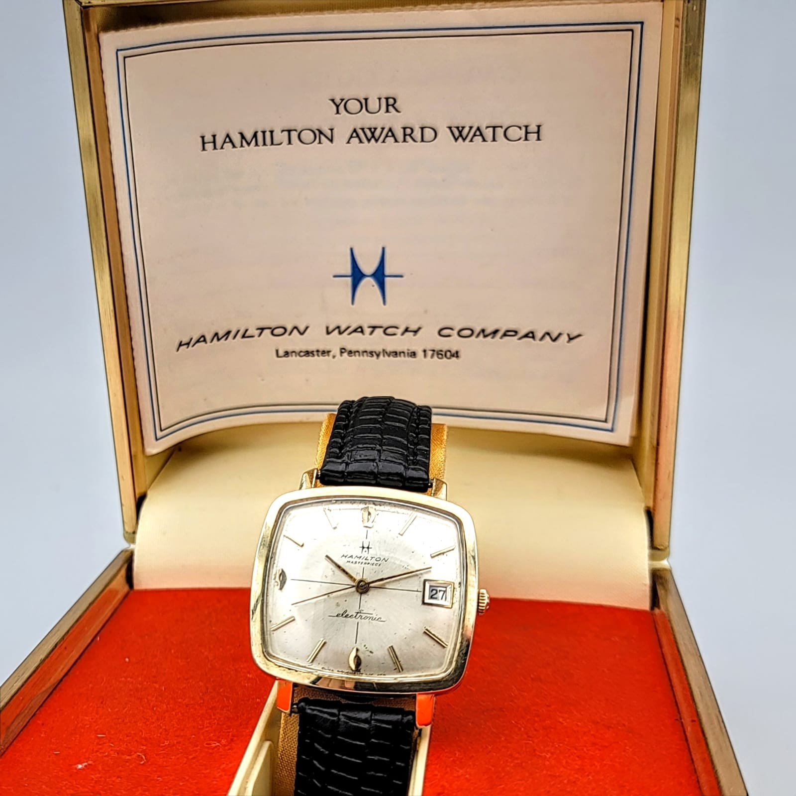 Swiss Hamilton Watch Factory HAMILTON Masterpiece Electronic
