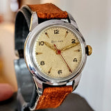 BULOVA 1952 Water-Tite Watch Swiss Made