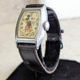 Ingersoll MICKEY MOUSE Wristwatch U.S.A. Made 1930's Disney Watch