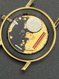 TOURNEAU Wristwatch 18K GOLD Swiss Made Cal. ETA 255.411 6J Quartz Watch 33mm