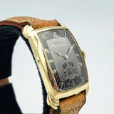 1947 BULOVA Senator Two-Tone Black Dial U.S.A. Caliber 8AE 17 Jewels Watch