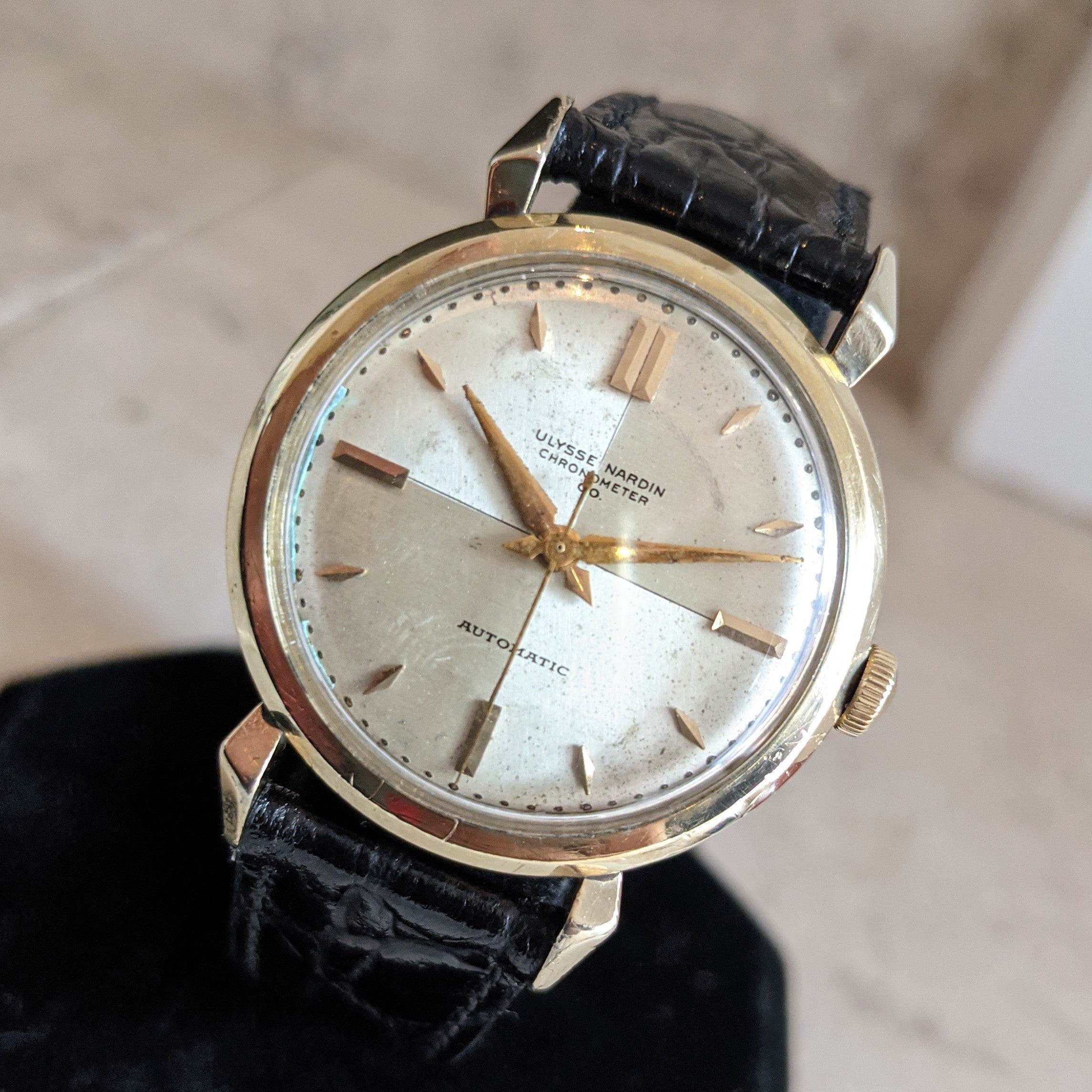 Ulysse Nardin Chronometer Automatic Watch SECOND HAND HOROLOGY