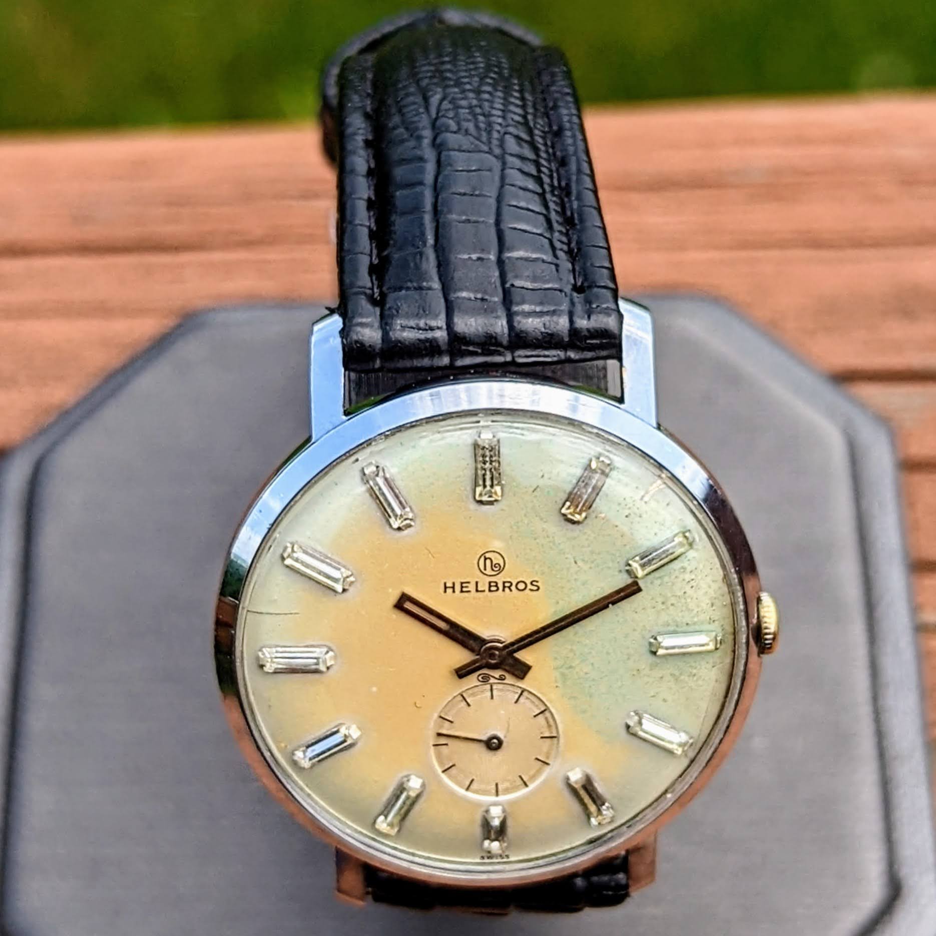 Shop 1960's HELBROS Watch 17 Jewels Cal. P 330 Swiss Made – SECOND HAND ...