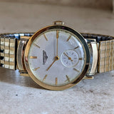 LONGINES Watch Cal 22L 17 Jewels 14K GOLD Vintage Swiss Wristwatch