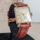 Vintage 1960 WITTNAUER Watch Cal. REVUE 76/3 Swiss 10K GF Wristwatch