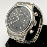 BULOVA Classic Chronograph Watch 43mm Quartz Wristwatch - ALL S.S.