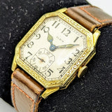 1927 ELGIN Watch Art Deco 7 Jewels Cal. Grade 430 Vintage Wristwatch