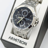 ARMITRON Water Resist Wristwatch 3 Sub Dials New in Box with Manual Watch