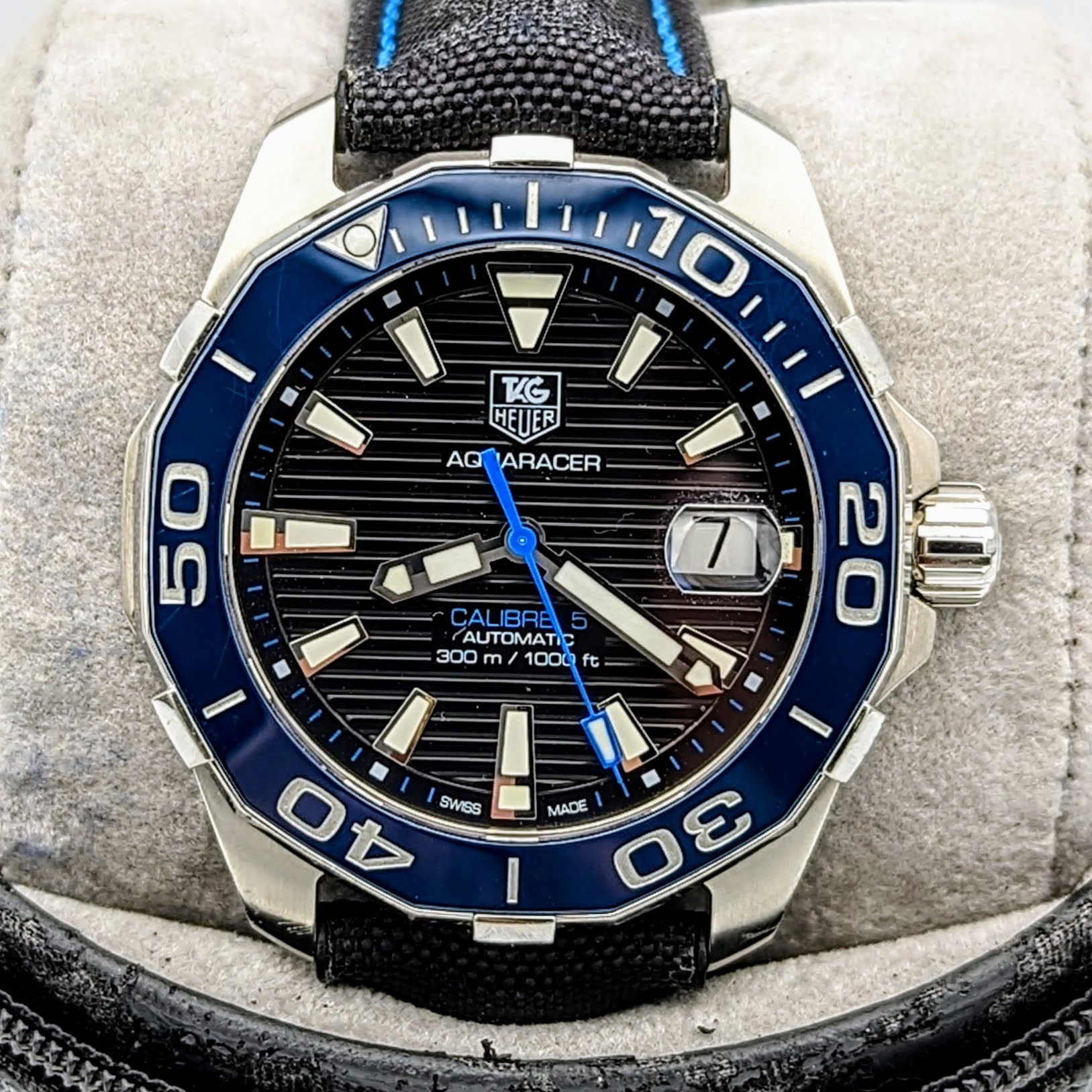 Tag Heuer Aquaracer Gmt Lug To Lug 41mm Tag Heuer Aquaracer