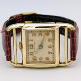 1938-39 HAMILTON Contour Watch "Curved to Fit the Wrist" Driver Wristwatch