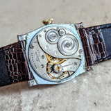 1933 ELGIN Legionnaire Art Deco Watch Grade 485 U.S.A. Made Vintage Watch