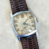 1933 ELGIN Legionnaire Art Deco Watch Grade 485 U.S.A. Made Vintage Watch