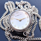 1930's Gubelin Ball Pendant Watch Swiss 17 Jewels 2 Adjustments Unique Watch