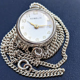 1930's Gubelin Ball Pendant Watch Swiss 17 Jewels 2 Adjustments Unique Watch