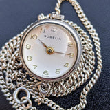 1930's Gubelin Ball Pendant Watch Swiss 17 Jewels 2 Adjustments Unique Watch