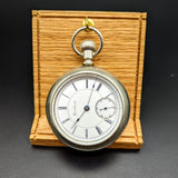 Antique 1888 ROCKFORD Pocket Watch Size 18S Grade 93 9 Jewels