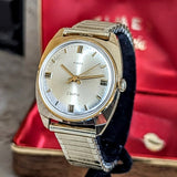 1969 TIMEX Electric Wristwatch Ref. 9444 Watch - In Box! New Battery!