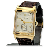 LONGINES 14K Solid Gold Watch Cal. 9L Swiss 1947