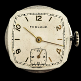 1940's Midland (Delma/Certina) Watch with STRIKING case