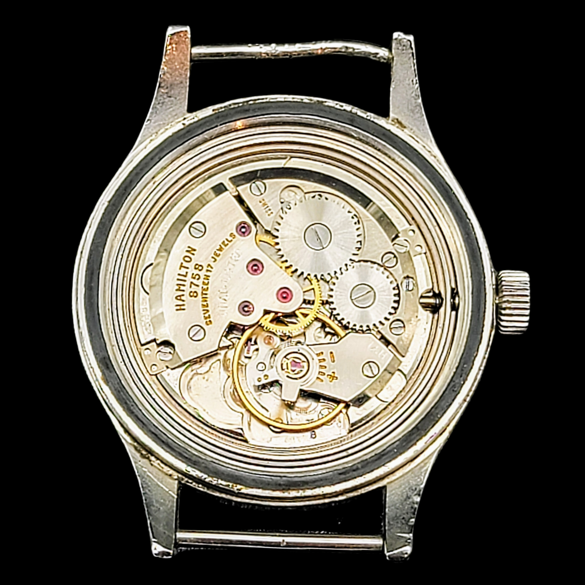 HAMILTON 24-Hour Dial British Pilot Wristwatch Grade