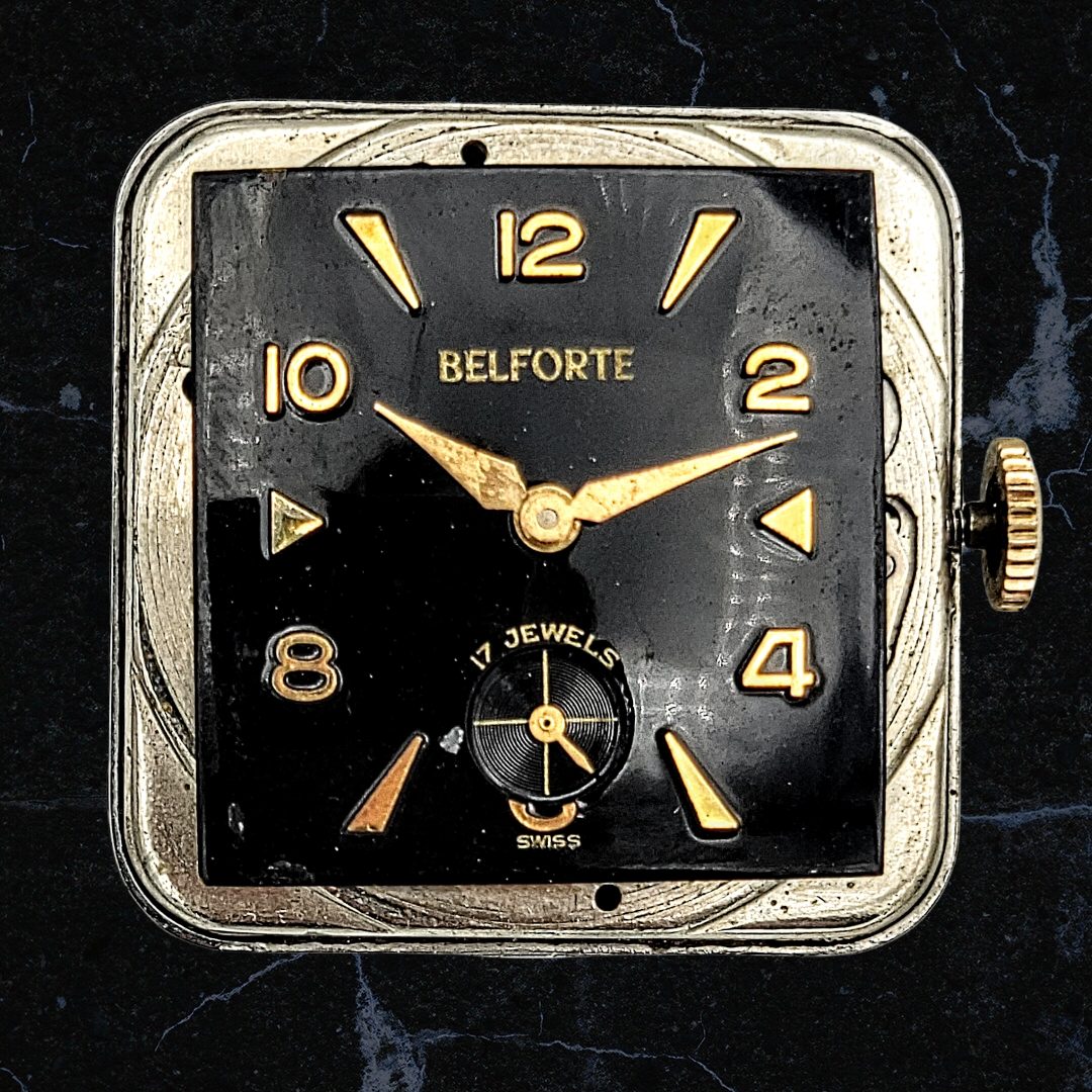 BELFORTE Watch 17 Jewels Model 11a Swiss Made – SECOND HAND HOROLOGY