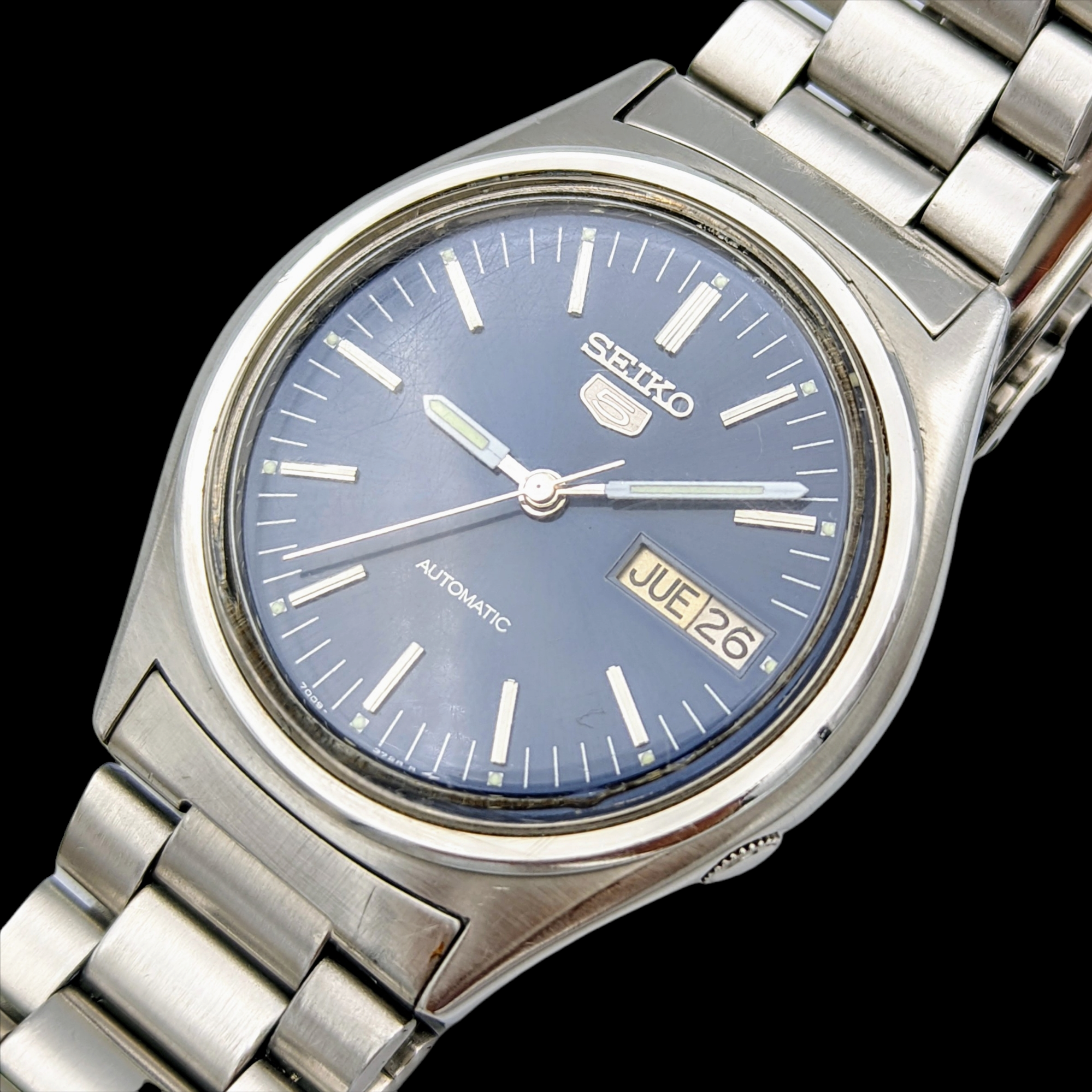 1985 SEIKO Automatic Watch Day/Date Indicator